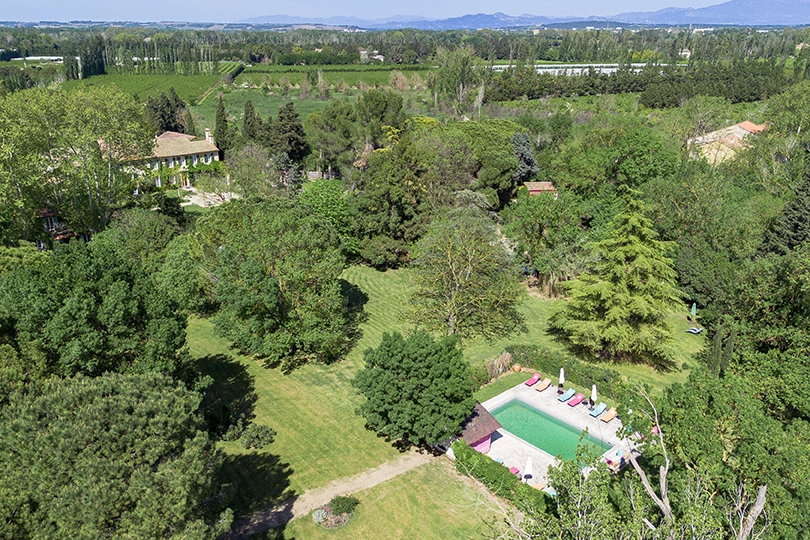 Vue aérienne Domaine de Rhodes copie
